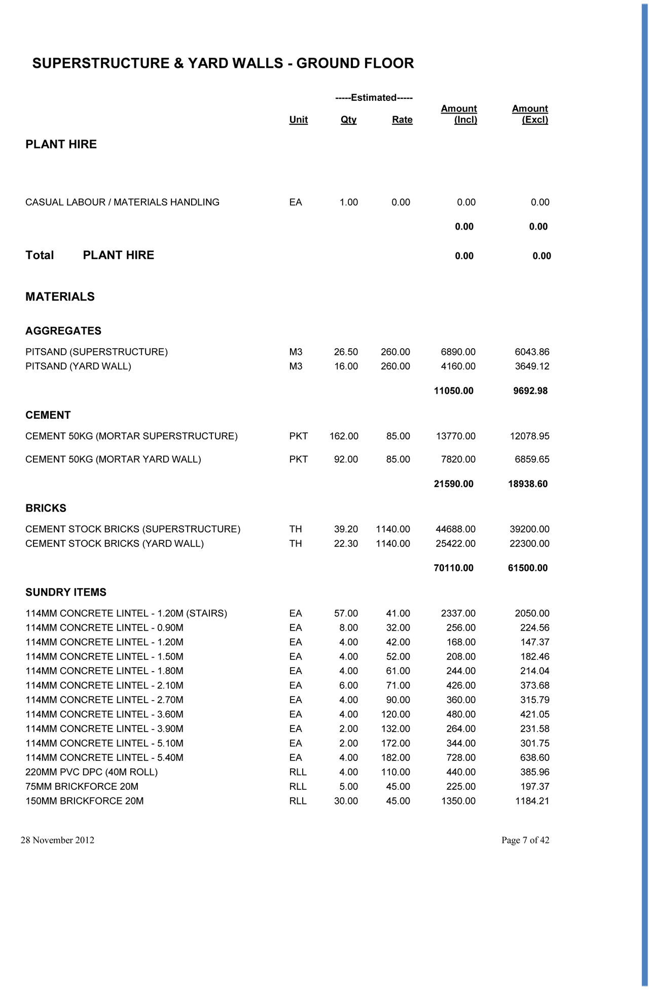 example report build aid consulting